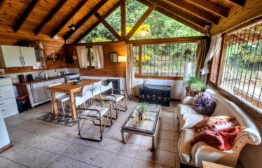 Cabaña para 3/4 pax con vista al lago, km 7.5.