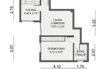 Departamento en Venta de 2 ambientes. Palermo