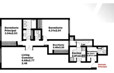 Departamento de 4 ambientes en Venta c/ Dep. Elegancia renovada en Belgrano.